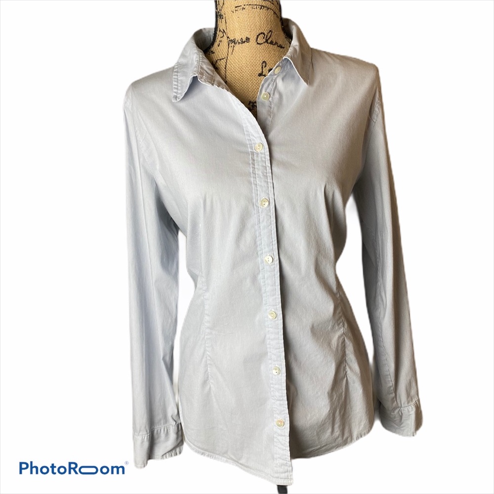 j jill long sleeves buttons up shirt light…
